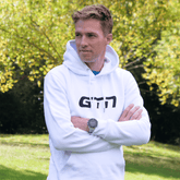 GTN Word Logo Hoodie - White